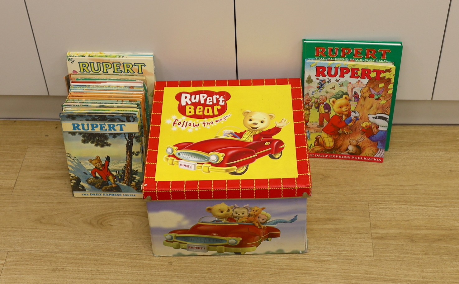 A collection of Rupert annuals